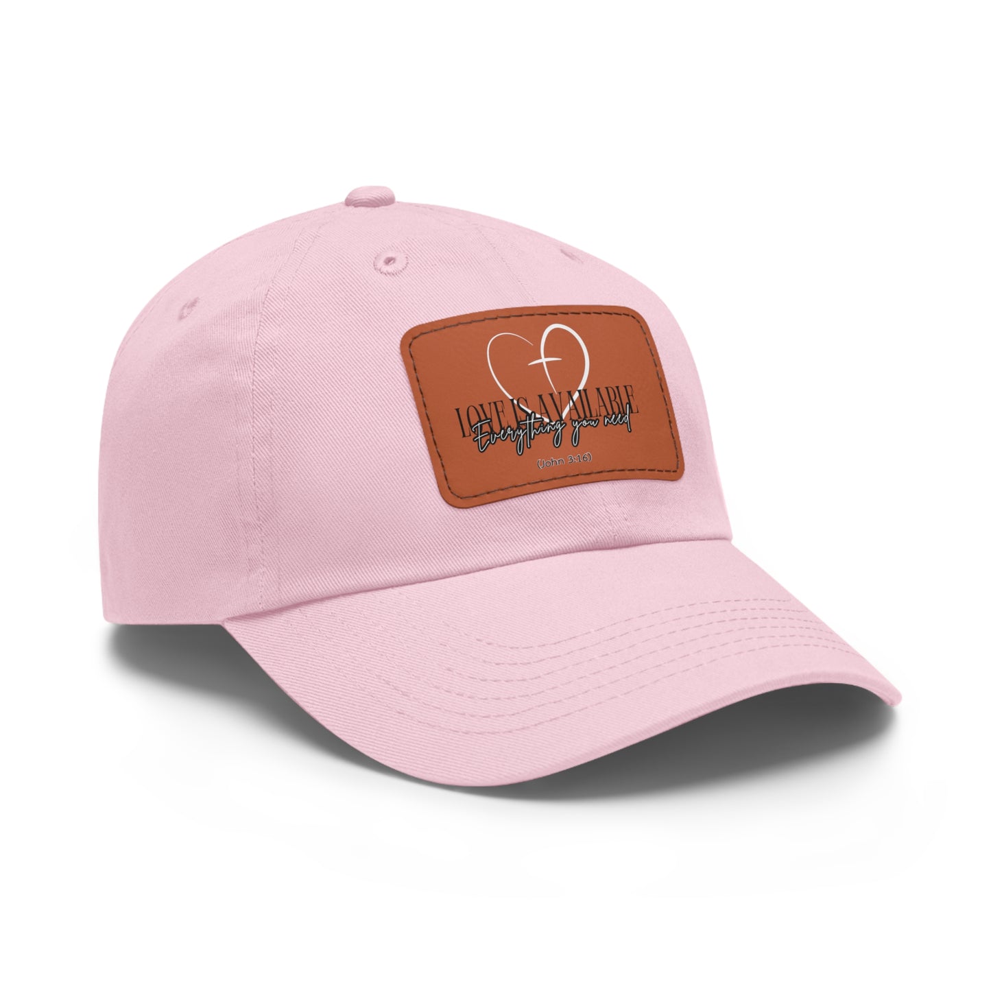 Love Dad Hat with Leather Patch (4 Colors)