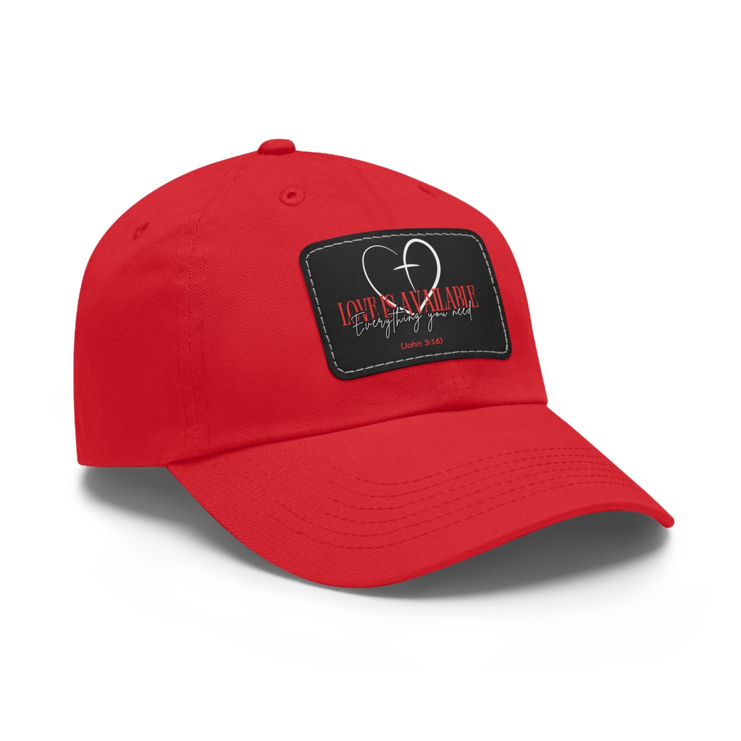 Love Dad Hat with Leather Patch (4 Colors)